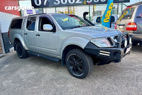 Silver 2014 Nissan Navara Dual Cab Utility St-X 550 (4X4)