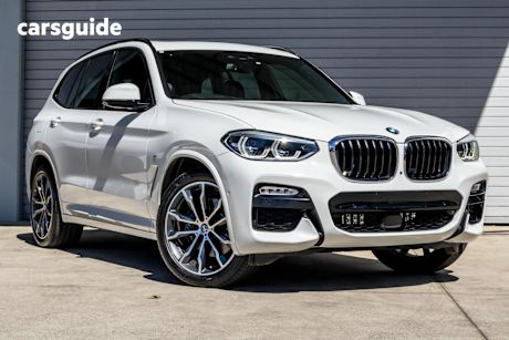 White 2019 BMW X3 SUV XDRIVE30I 4X4
