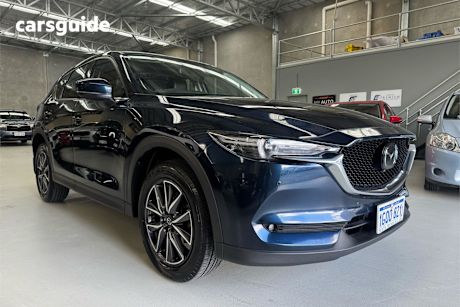 Blue 2018 Mazda CX-5 Wagon Akera (4X4)