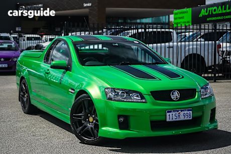 Green 2008 Holden Commodore Utility Ss-V