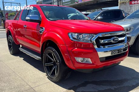 Red 2016 Ford Ranger Super Cab Utility Xlt 3.2 Hi-Rider (4X2)