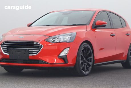 Red 2020 Ford Focus Hatchback Trend