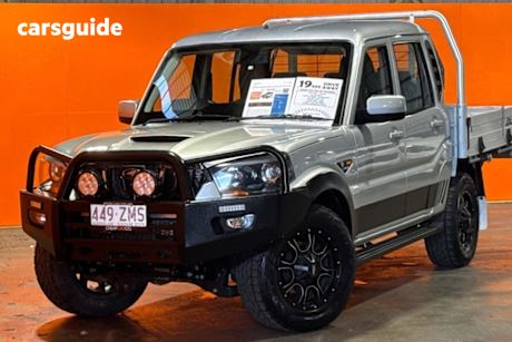 Silver 2018 Mahindra PIK-UP Dual Cab Utility 4Wd