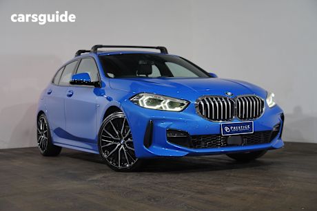 Blue 2021 BMW 118I Hatchback M Sport