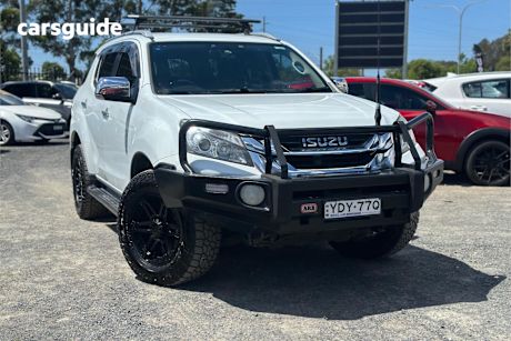 White 2016 Isuzu MU-X Wagon Ls-T (4X4)