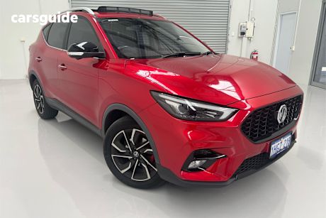 Red 2021 MG ZST Wagon Essence