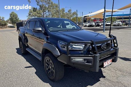 Blue 2023 Toyota Hilux Double Cab Pick Up Rogue (4X4)
