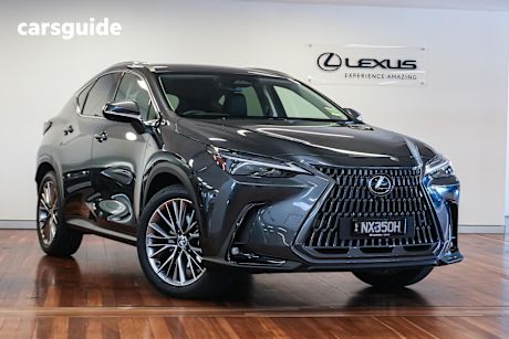 Grey 2025 Lexus NX350H Wagon Sports Luxury Hybrid 2Wd