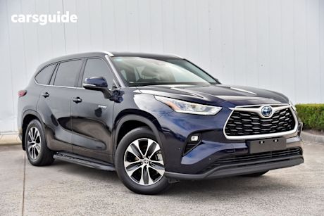 Blue 2024 Toyota Kluger Wagon Gxl Hybrid Awd