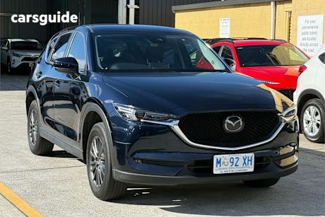 Blue 2020 Mazda CX-5 Wagon Maxx Sport (4X2)