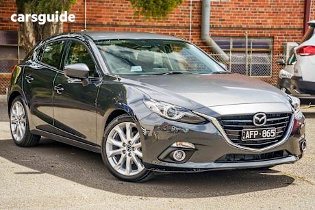 Grey 2015 Mazda 3 Hatchback Sp25 Gt