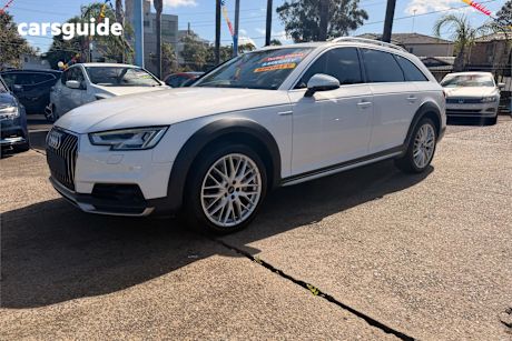 White 2017 Audi A4 Wagon Allroad 2.0 Tdi Qttro S Tronic