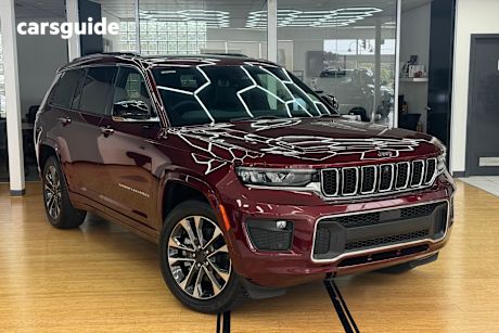 Red 2023 Jeep Grand Cherokee L Wagon Overland 7 Seat (4X4)