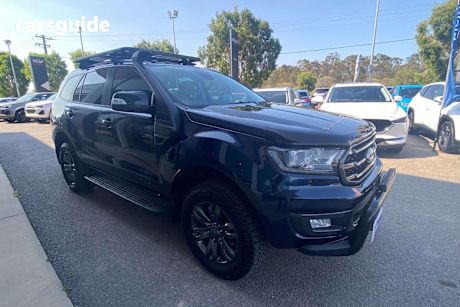 Blue 2021 Ford Everest Wagon Trend (4Wd)