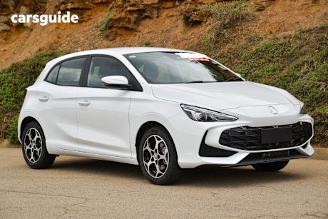 White 2024 MG MG3 Hatchback Excite Hybrid+