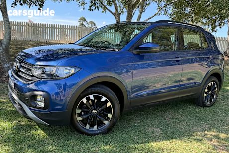 Blue 2023 Volkswagen T-Cross Wagon 85Tfsi Life