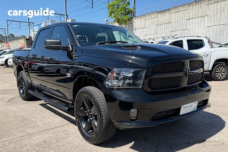 Black 2020 Ram 1500 Crew Cab Utility Express (4X4)