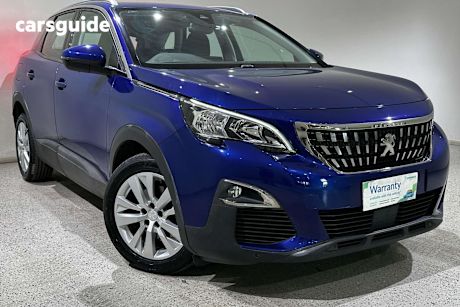 Blue 2018 Peugeot 3008 Hatch ACTIVE F
