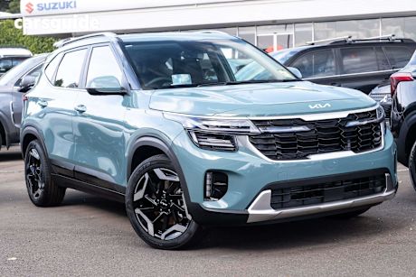 Blue 2025 Kia Seltos Wagon Gt-Line (Fwd) (Two-Tone)