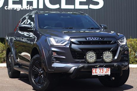 Grey 2022 Isuzu D-MAX Crew Cab Utility X-Terrain (4X4)