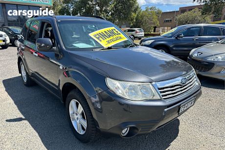 Grey 2008 Subaru Forester Wagon Xs Premium