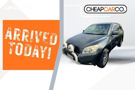 Grey 2008 Toyota RAV4 Wagon Cv (4X4)