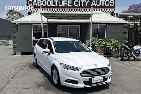White 2015 Ford Mondeo Wagon Ambiente
