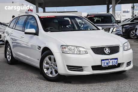 White 2012 Holden Commodore Sportswagon Omega (Lpg)