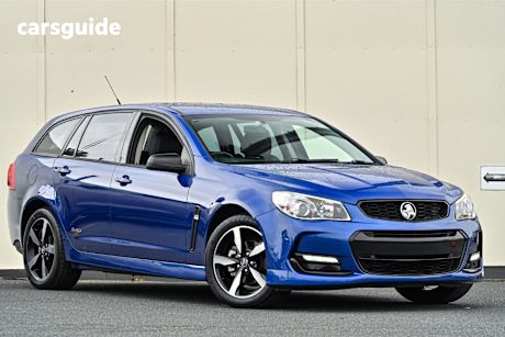 Blue 2016 Holden Commodore Sportswagon Sv6 Black Pack