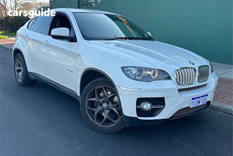 White 2010 BMW X6 Coupe Xdrive 40D