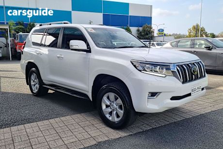 White 2022 Toyota Landcruiser Prado Wagon Gxl