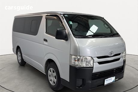 Silver 2014 Toyota HiAce Commercial LONG DX