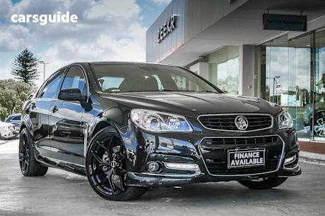 Black 2015 Holden Commodore Sedan Ss-V Redline