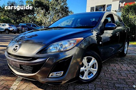 Grey 2012 Mazda 3 Sedan Neo
