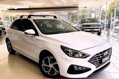White 2021 Hyundai I30 Hatchback