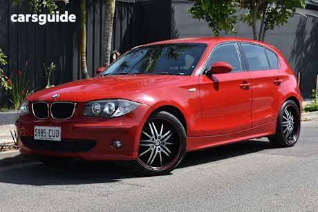 Red 2006 BMW 118I Hatchback