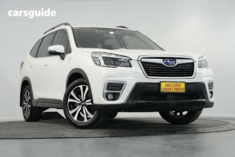 White 2021 Subaru Forester Wagon 2.5I (Awd)