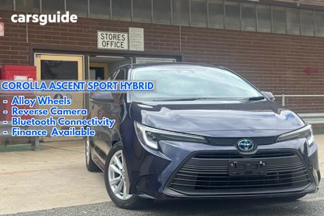 Blue 2023 Toyota Corolla Sedan ASCENT SPORT HYBRID F