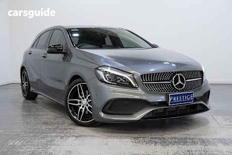 Grey 2017 Mercedes-Benz A180 Hatchback