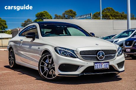 White 2016 Mercedes-Benz C43 Coupe