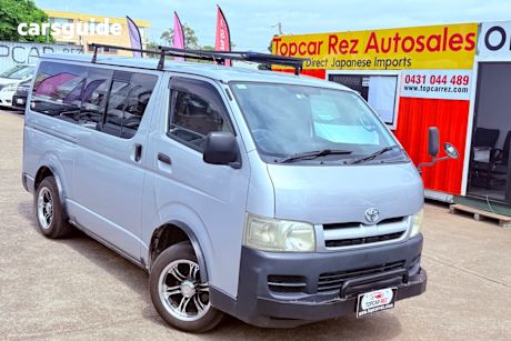 Silver 2006 Toyota HiAce Camper Wagon CAMPING