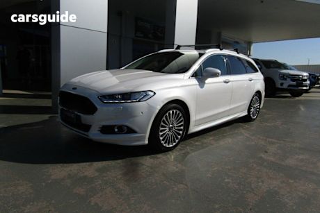 White 2016 Ford Mondeo Wagon Titanium Tdci