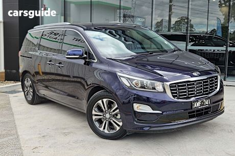 Blue 2018 Kia Carnival Wagon Sli