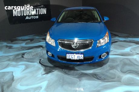 Blue 2013 Holden Cruze Hatch CD EQUIPE JH MY13