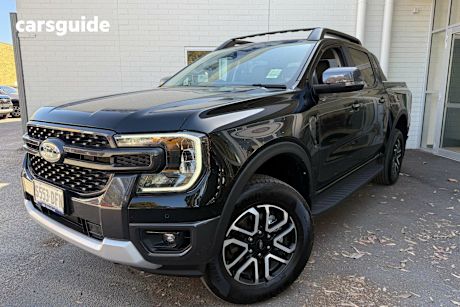 Black 2025 Ford Ranger Double Cab Pick Up Sport 2.0 (4X4)