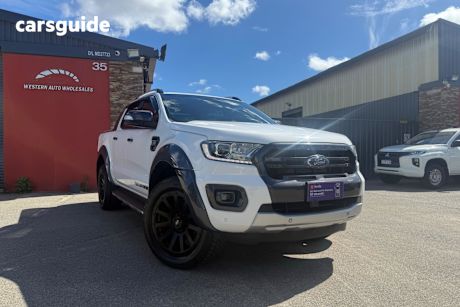 White 2021 Ford Ranger Double Cab Pick Up Wildtrak 3.2 (4X4)