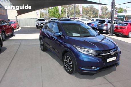 Blue 2015 Honda HR-V Wagon Vti-L