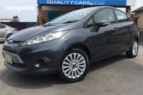Grey 2012 Ford Fiesta Hatchback Lx