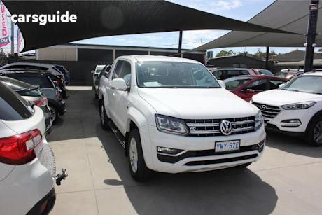 White 2018 Volkswagen Amarok Dual Cab Utility V6 Tdi 550 Highline