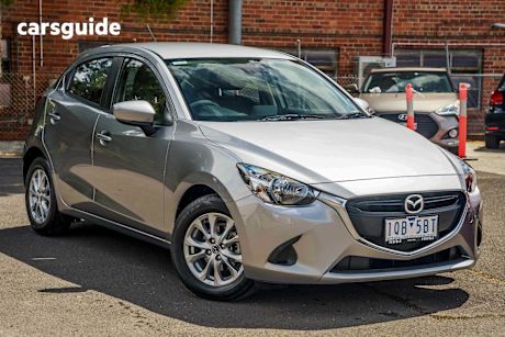 Silver 2019 Mazda 2 Hatchback Maxx (5Yr)